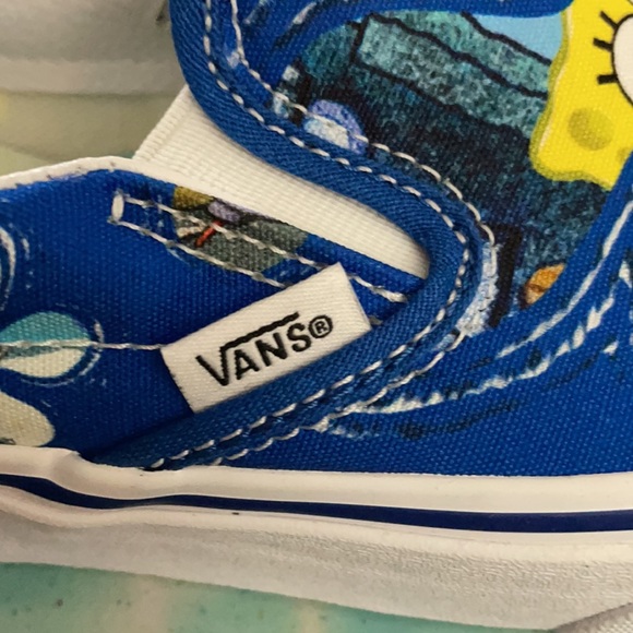 Vans Classic slip on Sponge Bob square pants limited edition colaboración - Picture 12 of 15